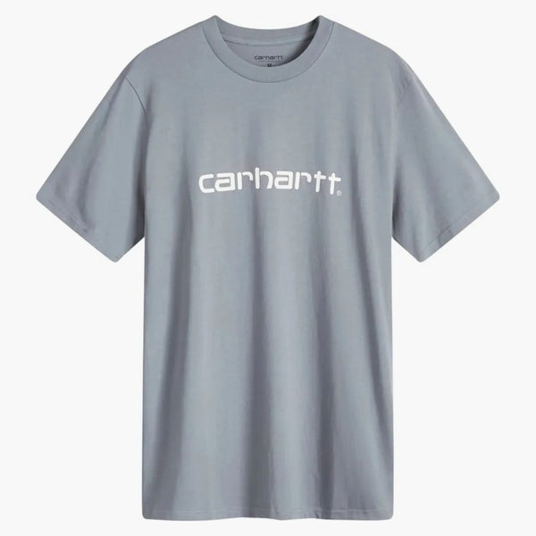 T-shirt Script Carhartt Wip Dove grigio/cera