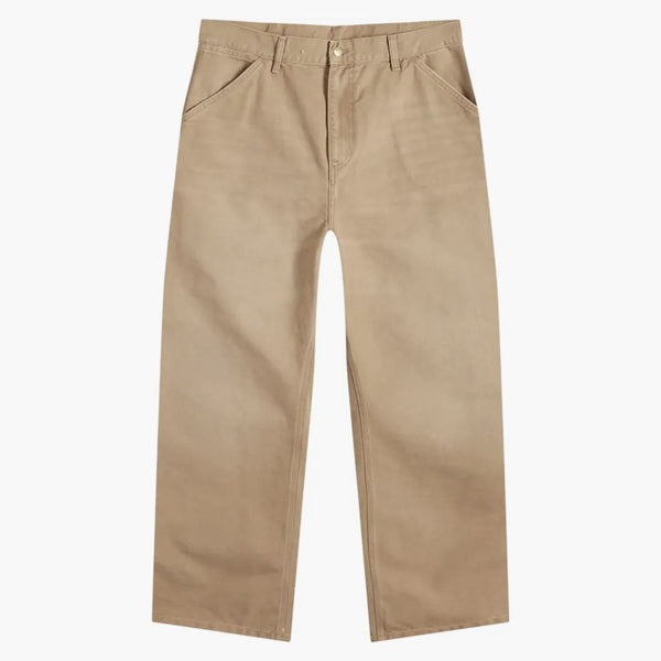 Carhartt Wip tela invecchiata con pantalone per ginocchio singolo