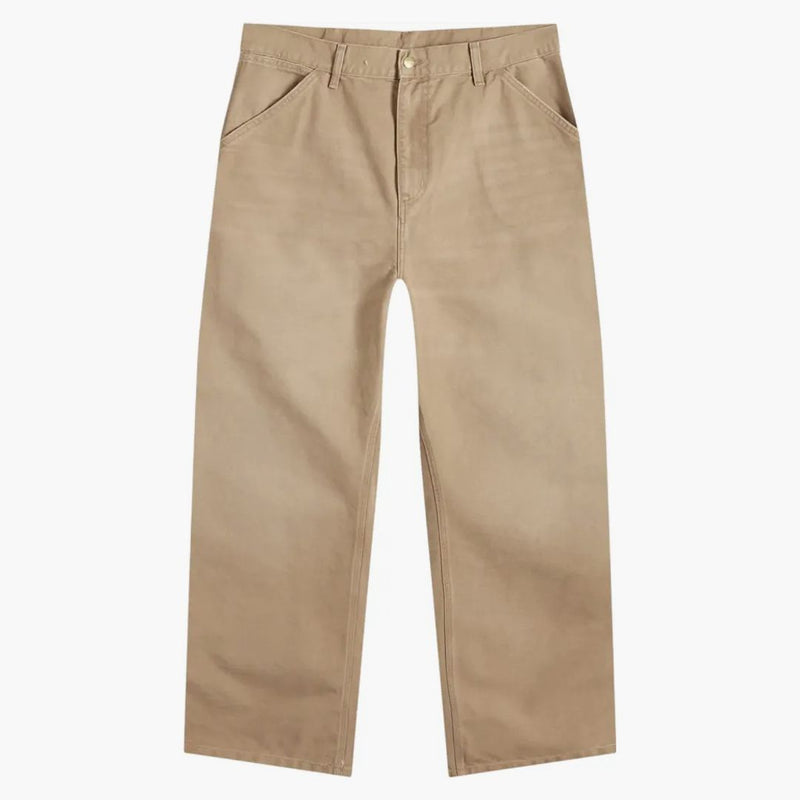Carhartt Wip Single Knee Pant Peanut Aged Canvas
