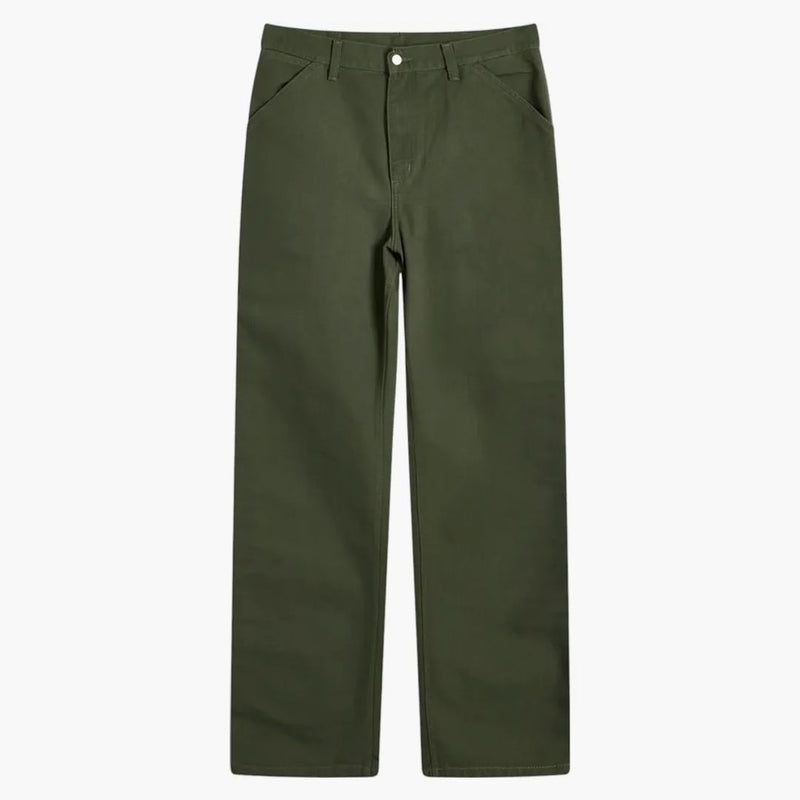 Carhartt Wip Single Knee Pant Tarragon Rinsed