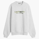 Carhartt Wip Solar Chrome Fleece Sweatshirt Gray