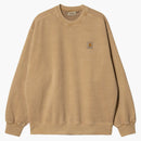 Carhartt wip vista tröja dammig hamilton brun