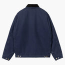 Carhartt Wip OG Detroit Aged Canvas Jacket Air Force Blue/Black