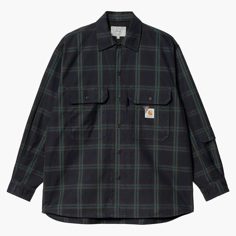 Carhartt Wip x Invincible Check Shirt Juniper