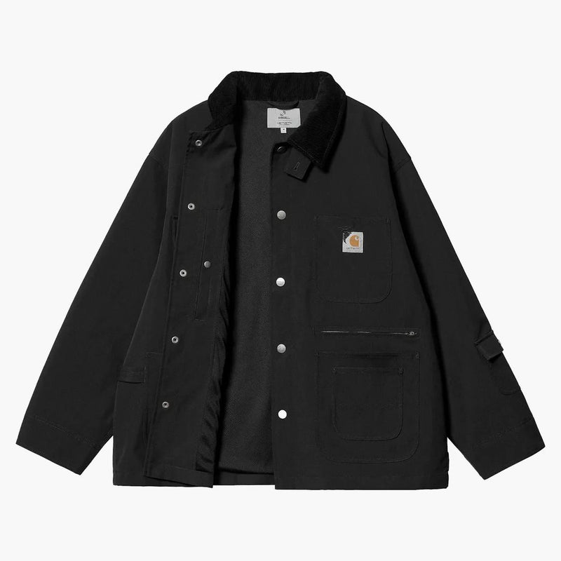 Carhartt Wip X Invincible Chore Coat Black