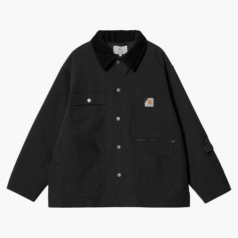 Carhartt Wip X Invincible Chore Coat Black