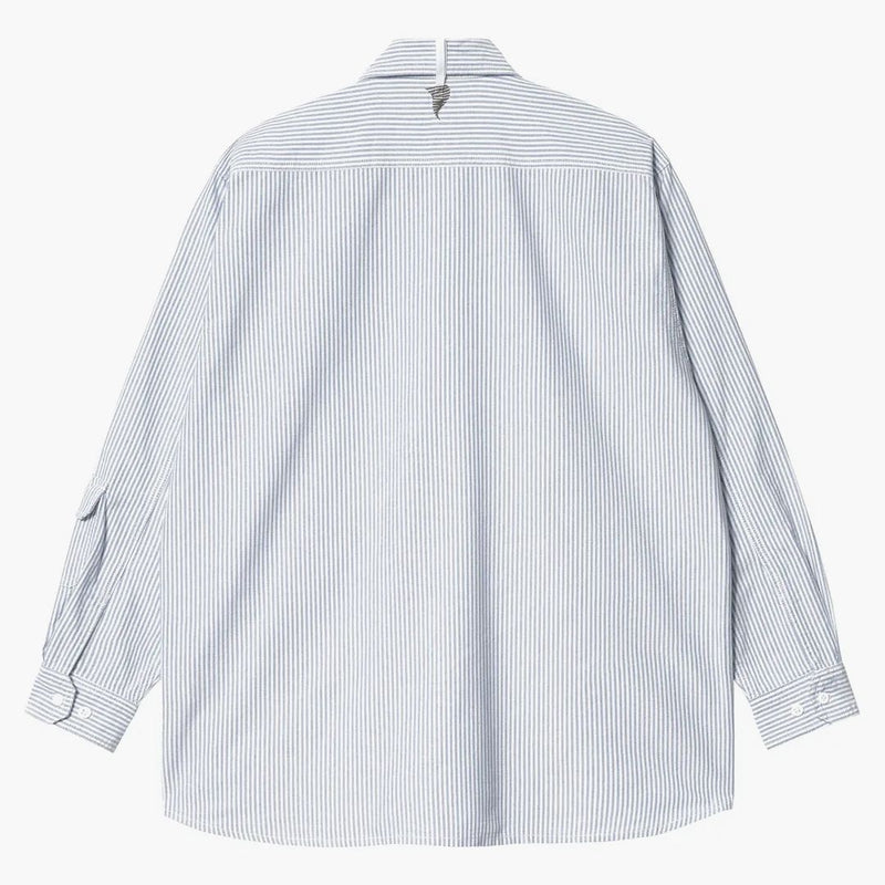 Carhartt Wip X Invincible L/S Stripes Shirt Blue