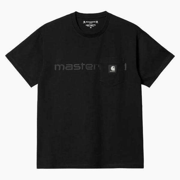 Carhartt Wip x Mastermind S/S tasca t-shirt sciolto nero