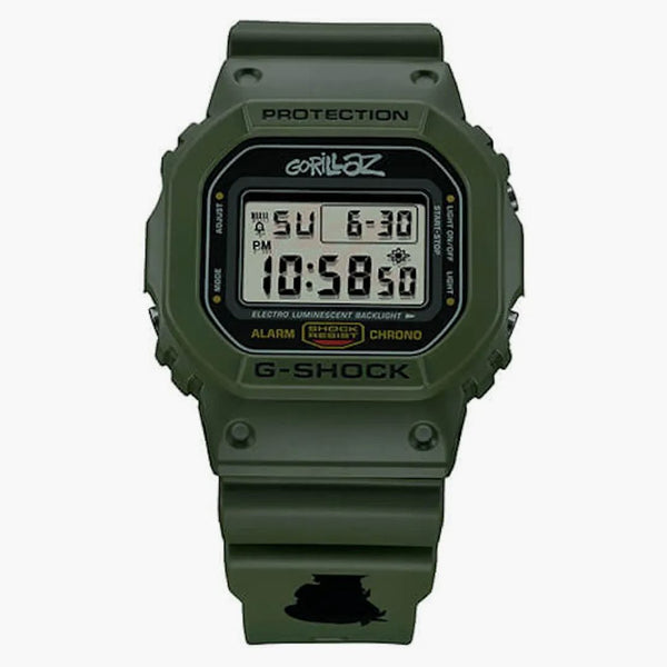Casio G-shock X Gorillaz Limited Edition "murdoc" Dw-5600grlzm-3