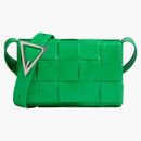 Cassette Intreccio Crossbody Bag Small Parakeet