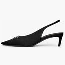 Celine Alma Triomphe Slingback Black (Women's)