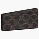 Celine Asymmetric Clutch XL Triomphe Tan