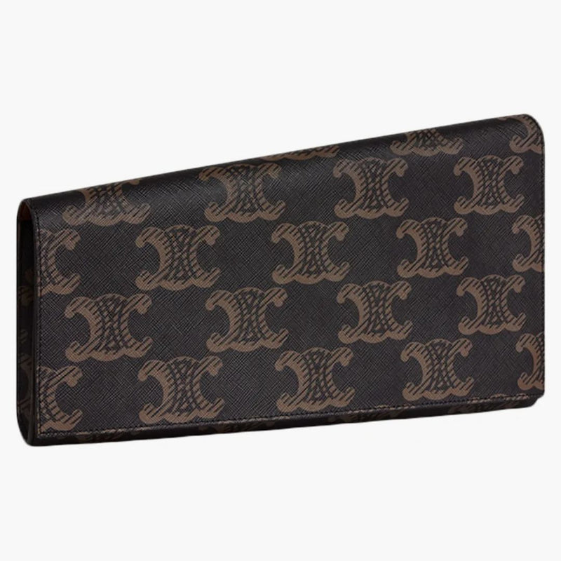 Celine Clutch asimmetrica XL TRIOMPHE TAN