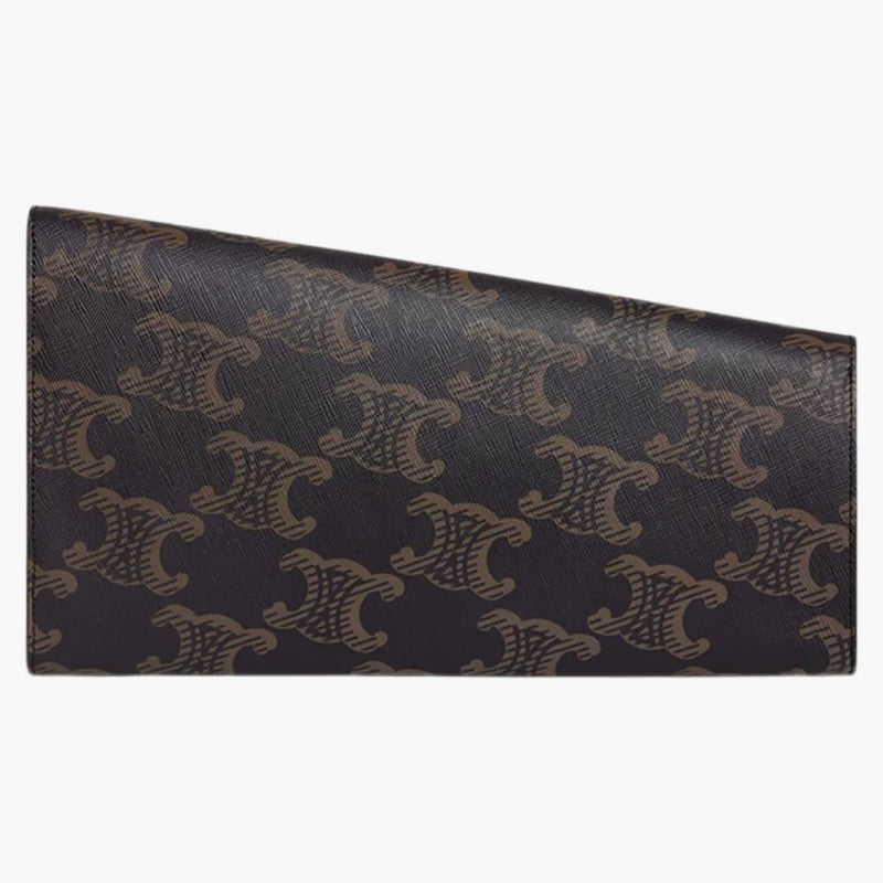 Celine Clutch asimmetrica XL TRIOMPHE TAN