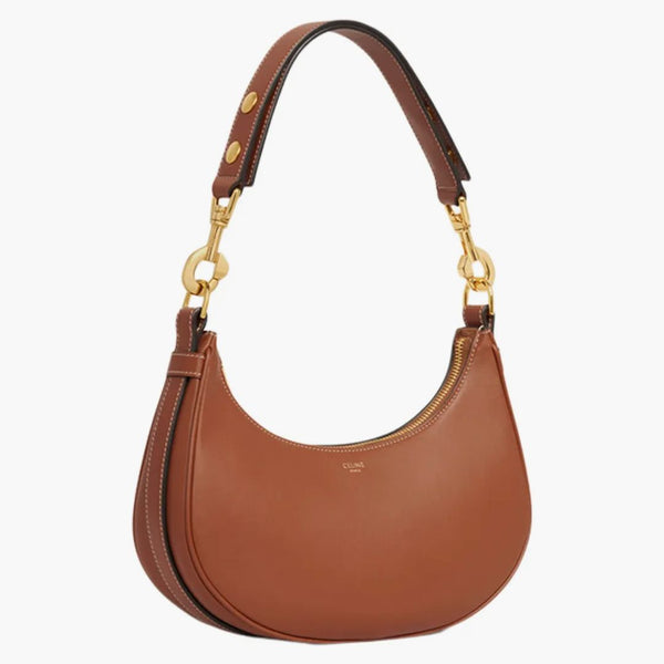 Celine Ava Strap Bag Medium Tan