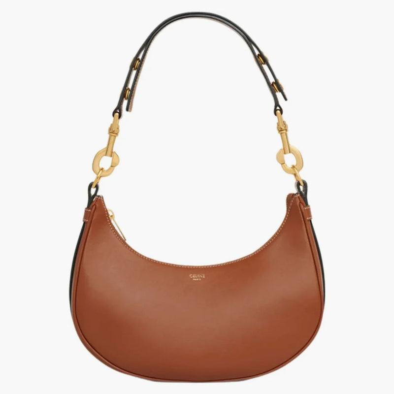 Celine Ava Strap Bag Medium Tan