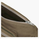 Trekking taška na pás celiny v bavlněné gabardinu s celine tisk khaki