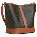 Celine Bucket Bag Medium Triomphe Tan