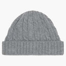 Celine Cable-Knit Beanie in cashmere gray