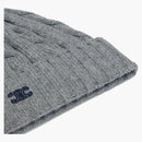 Celine Cable-Knit Beanie in cashmere gray