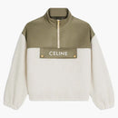 Celine Cashmere Shearling Jacket Grege/Khaki