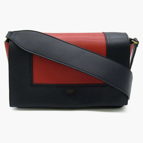 Celine Celine Frame Bag Bag Medium Navy Blue/Red