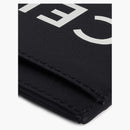 Celine Celine Print Card Holder (2 slot) Black White