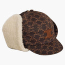 Celine Chapka has with Triomphe Patch in Triomphe Monogram Cotton Brown