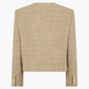 Celine CHasseur Natural Knitted Natte Jacket Natural