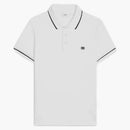 Celine Classic Cotton Pique Polo Off White/black