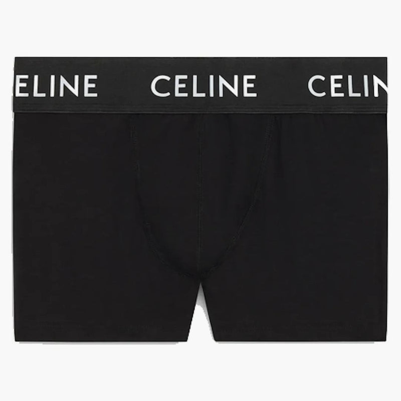 Celine Cotton Boxers Black