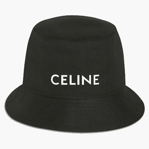 Celine Cotton Bucket har svart