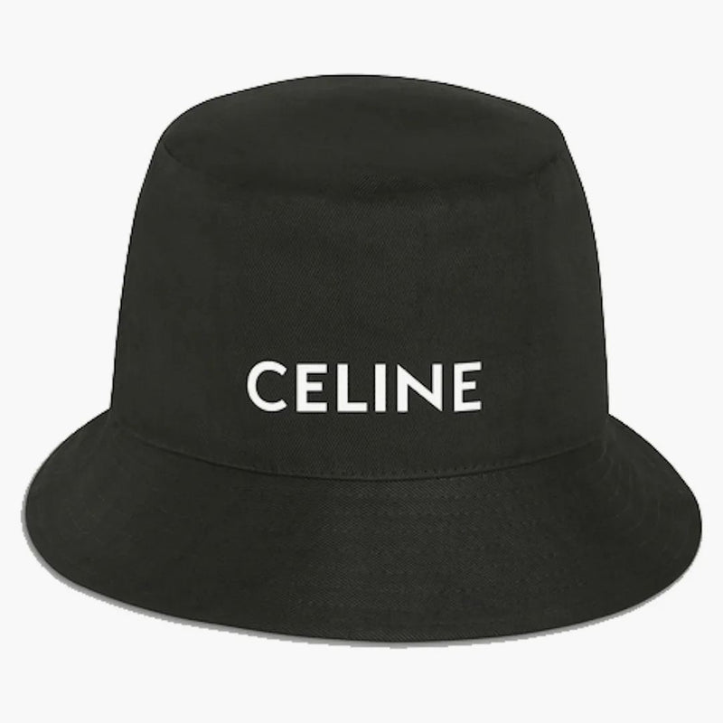 Celine bavlněná kbelík má černou