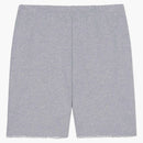 Celine Cotton Fleece Shorts Gray/Black