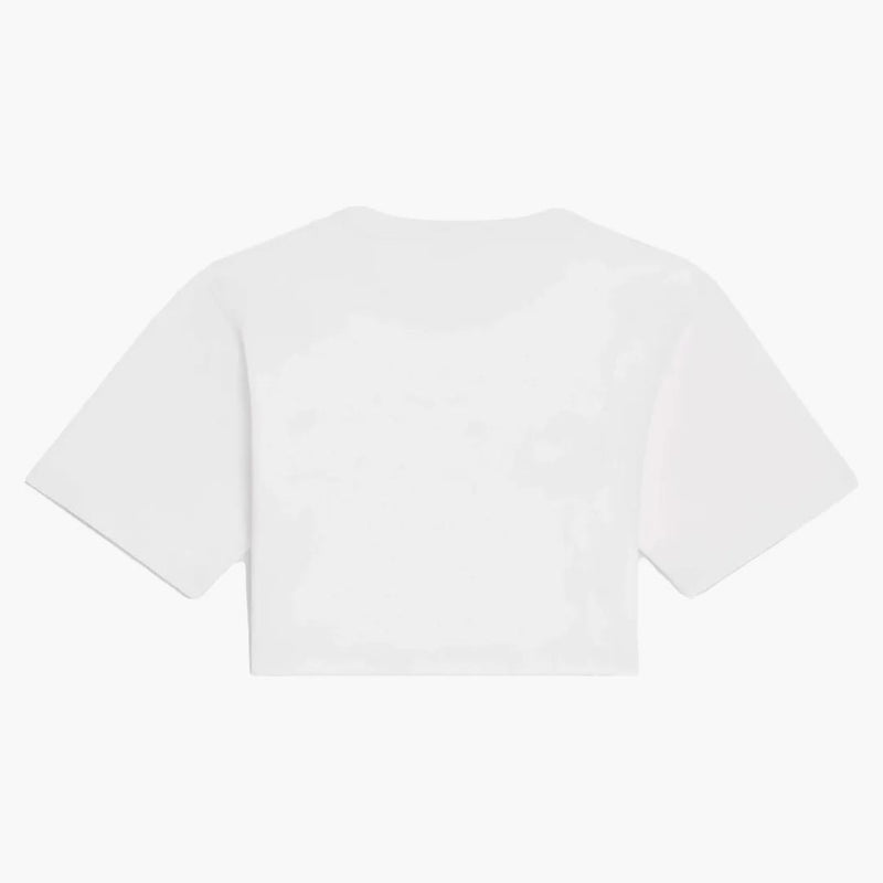 Celine Cotton Jersey Cropped Ecru/Black