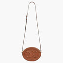 Celine cuir triomphe oval väska solbränna