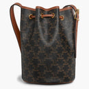 Celine stahovací taška malá triomphe opálení