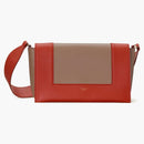 Celine rámová střední liška červená/tan