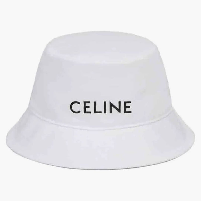 Celine Gabardine bomullshink har av vita