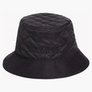 Celine Logo Bucket has in Lightweight Nylon Black