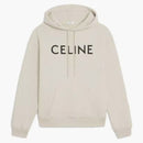 Celine volná bavlněná fleece smetana/černá