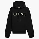 Celine Loose Cotton Sweatshirt Black/White
