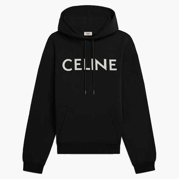 Celine Loose Cotton Sweatshirt svart/vit