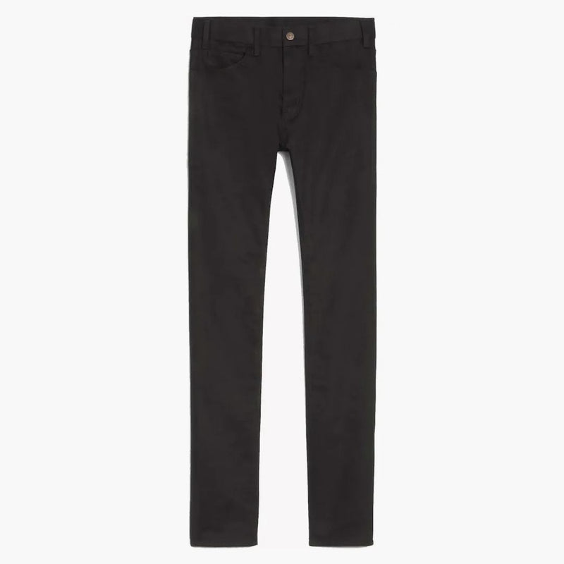 Celine Low-Rise Skinny Jeans Vintage Pure Black Denim