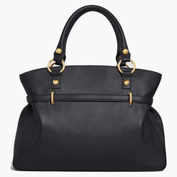 Celine Medium Antia Bag In Supple Calfskin Black