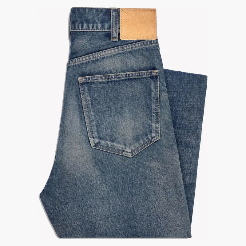 Celine Mid-Rise Kurt Jeans Trail Wash denim
