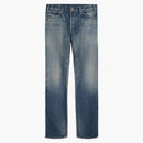 Celine a metà rischio kurt jeans pista wash denim