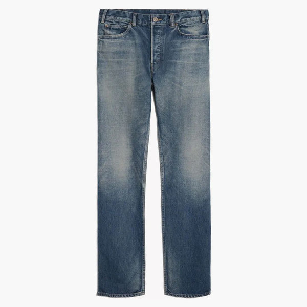 Celine Mid-Rise Kurt Jeans Trail Wash denim