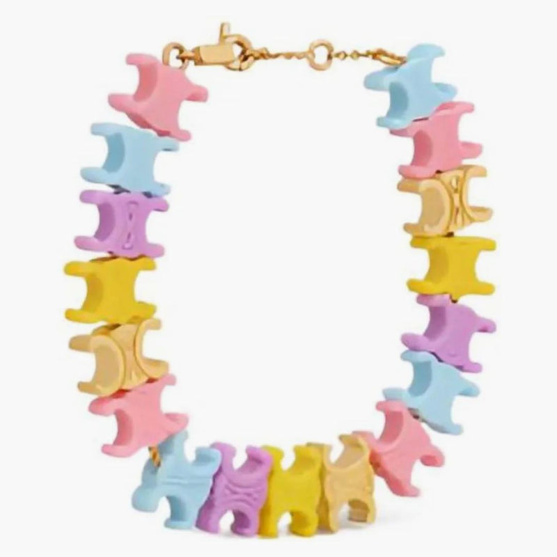 Celine Multicolor Triomphe Baby Armband Multicolor