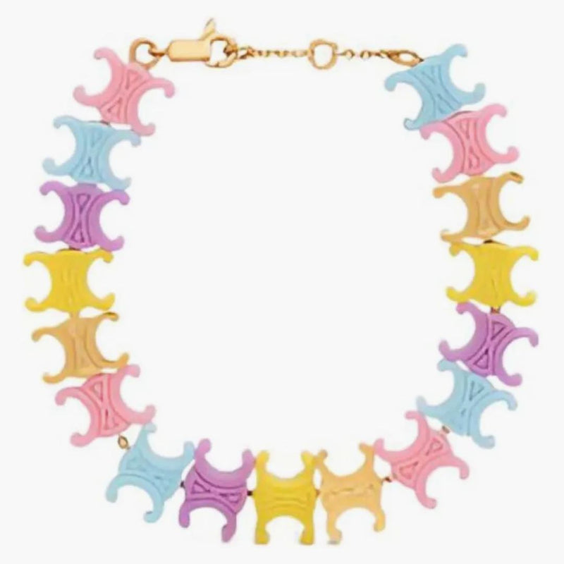 Celine Multicolor Triomphe Baby Armband Multicolor
